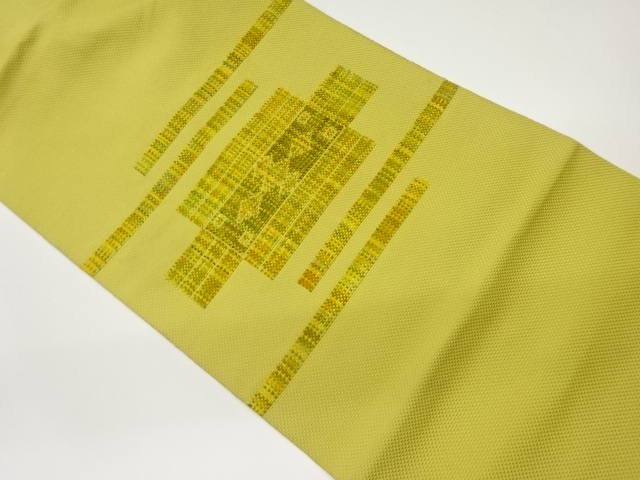 JAPANESE NAGOYA OBI / WOVEN RHOMBUS